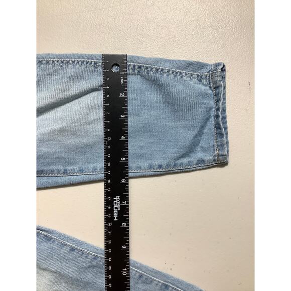 OshKosh B’gosh Denim Overalls Child Size 4T – Light Wash, Vintage, 100% Cotton - Picture 8 of 8